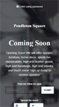 Mobile Screenshot of pendletonsquare.com