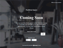Tablet Screenshot of pendletonsquare.com